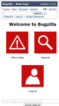 Mobile Screenshot of bugzilla.forsys.ru