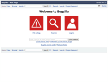 Tablet Screenshot of bugzilla.forsys.ru